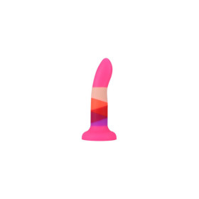 Gode ventouse 6 couleurs rose 